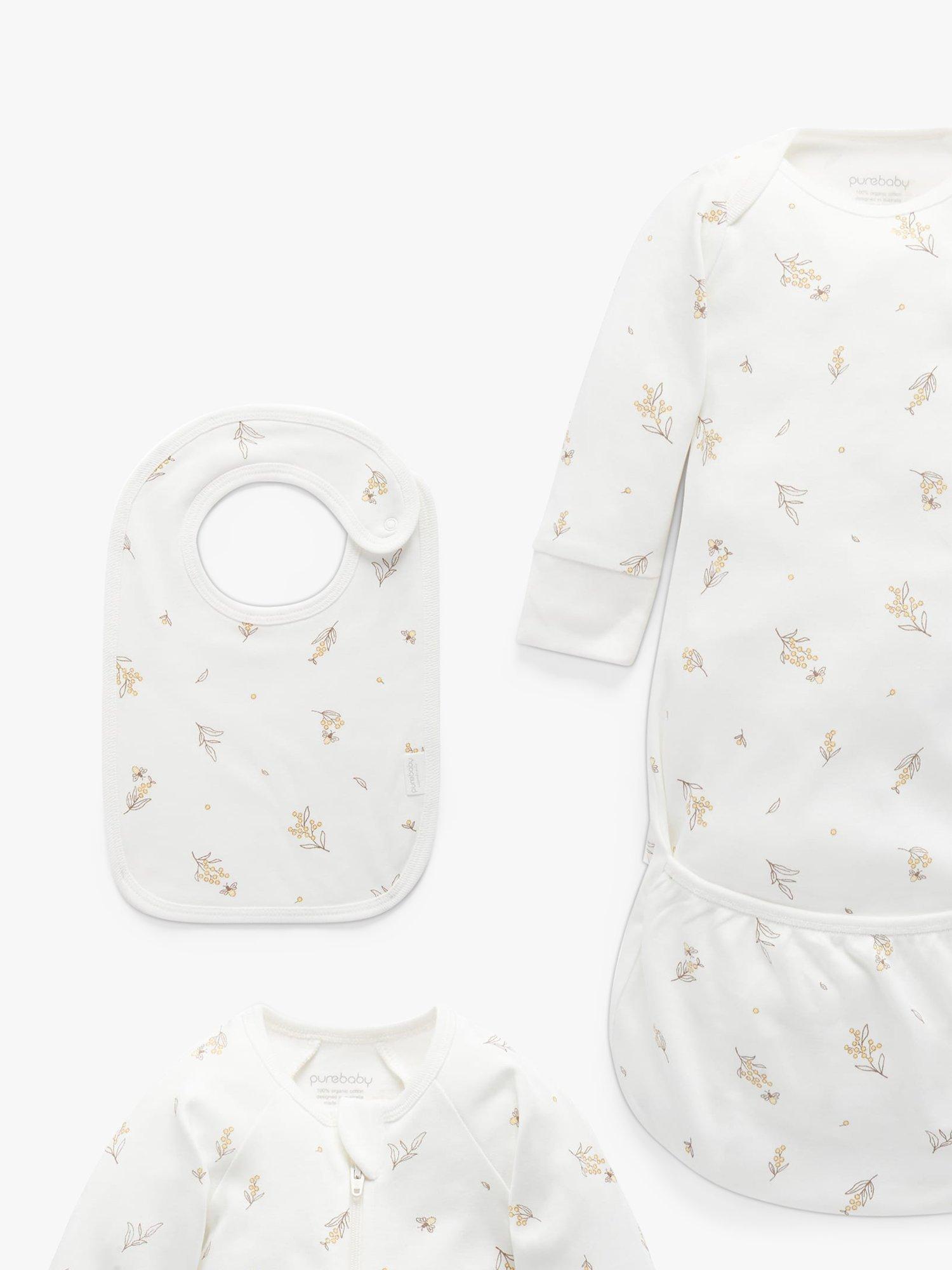 Product image 2 of 5, which shows Purebaby Newborn Hospital Pack, White