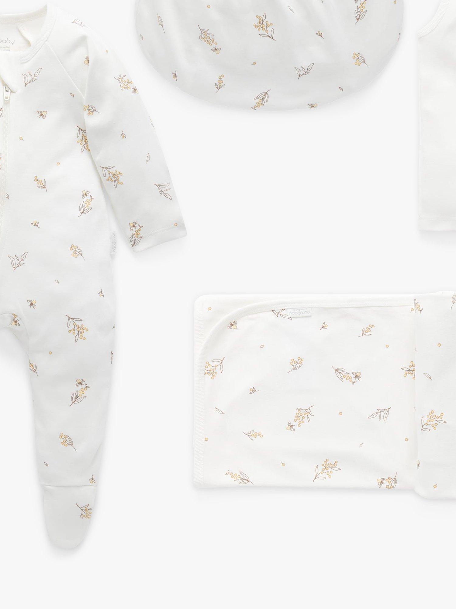 Product image 4 of 5, which shows Purebaby Newborn Hospital Pack, White