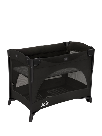 Joie Baby Kubbie Sleep Bedside Travel Cot, Shale, Shale