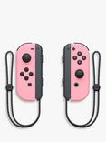 Nintendo Joy-Con Controllers for Switch Console, Pastel Pink