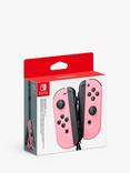 Nintendo Joy-Con Controllers for Switch Console, Pastel Pink