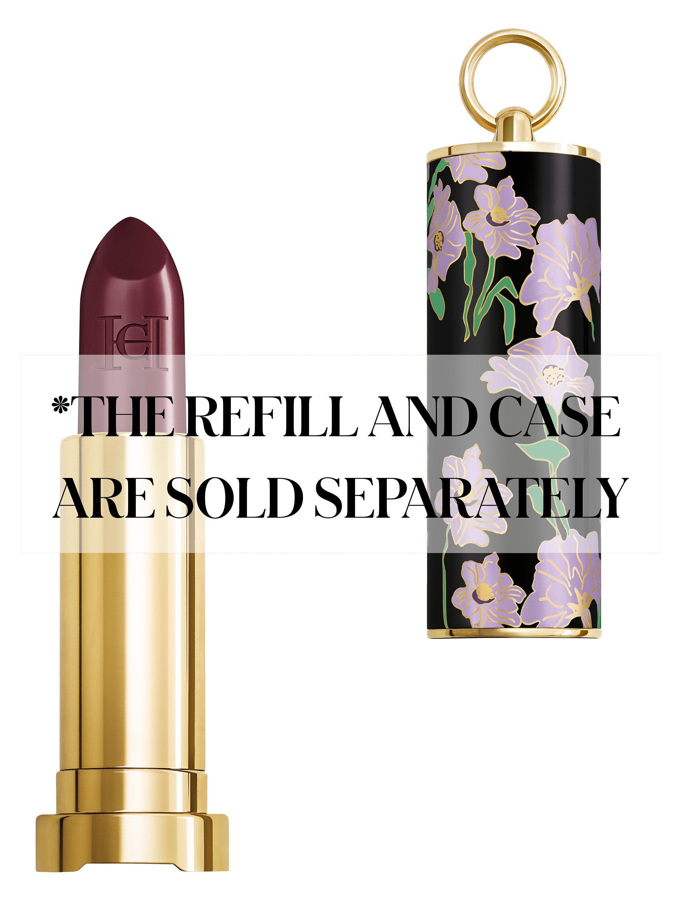 Product image 2 of 4, which shows Carolina Herrera The Lipstick Cap, Purple Dream