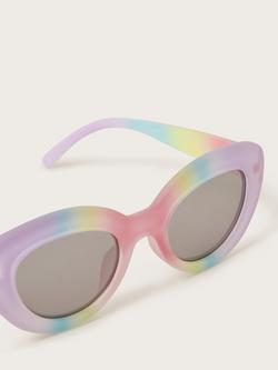 Monsoon Baby Ombre Sunglasses, Multi - view 2, Multi