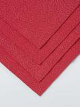 John Lewis Sparkle Cotton Blend Napkins, Set of 4, Red