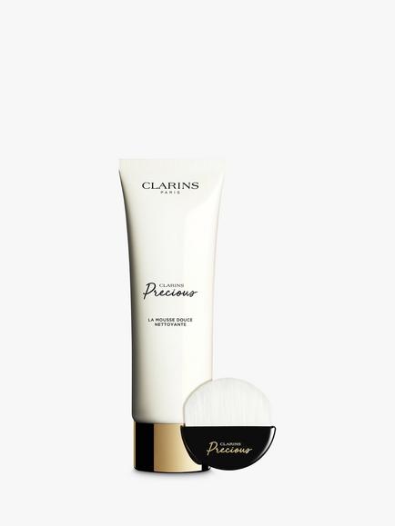 Clarins Precious La Mousse Luxury Foaming Face Cleanser, 125ml - view 2, 