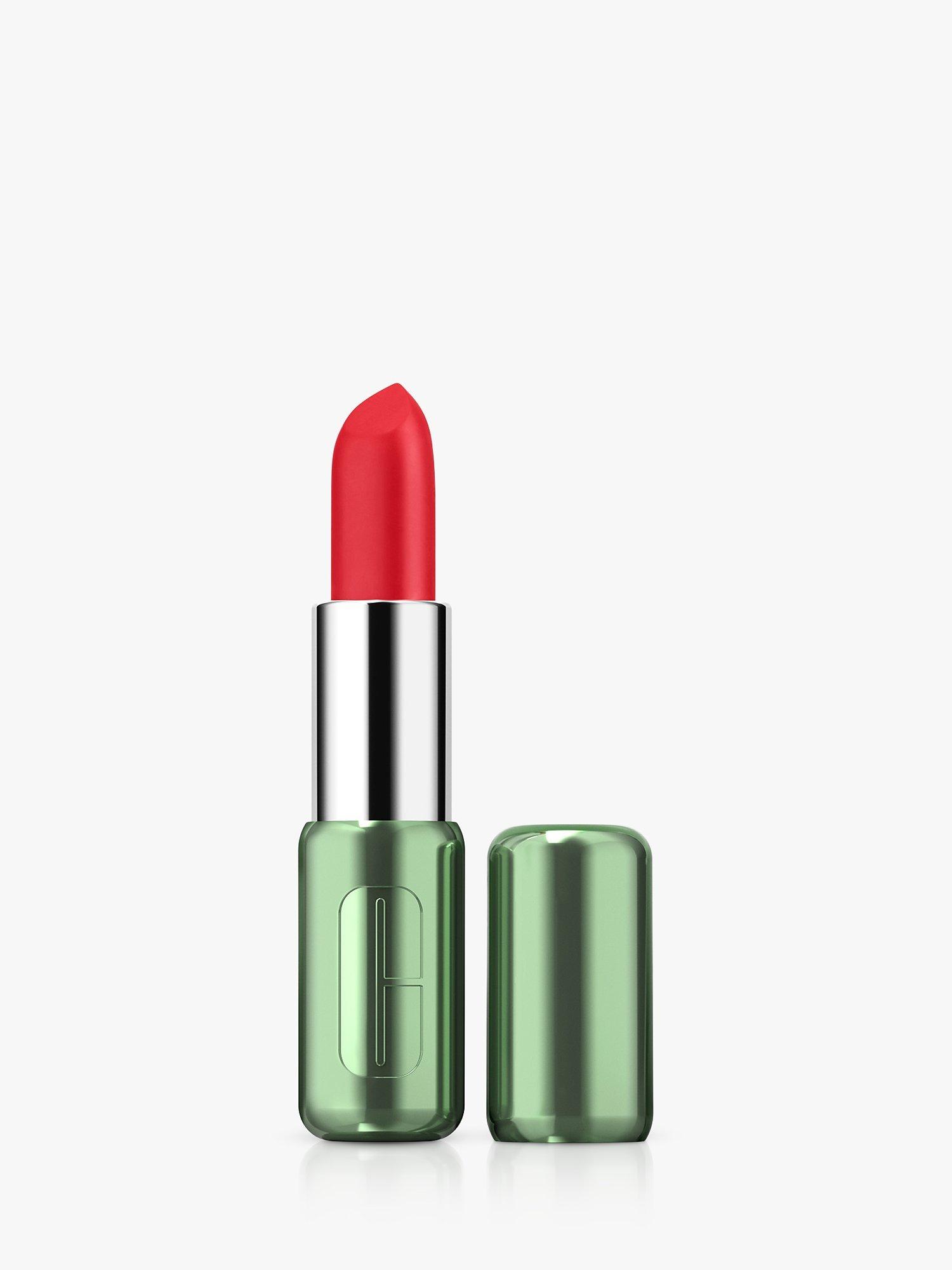 Product image 1 of 5, which shows Clinique Pop Longwear Lipstick, Matte, Ruby Pop