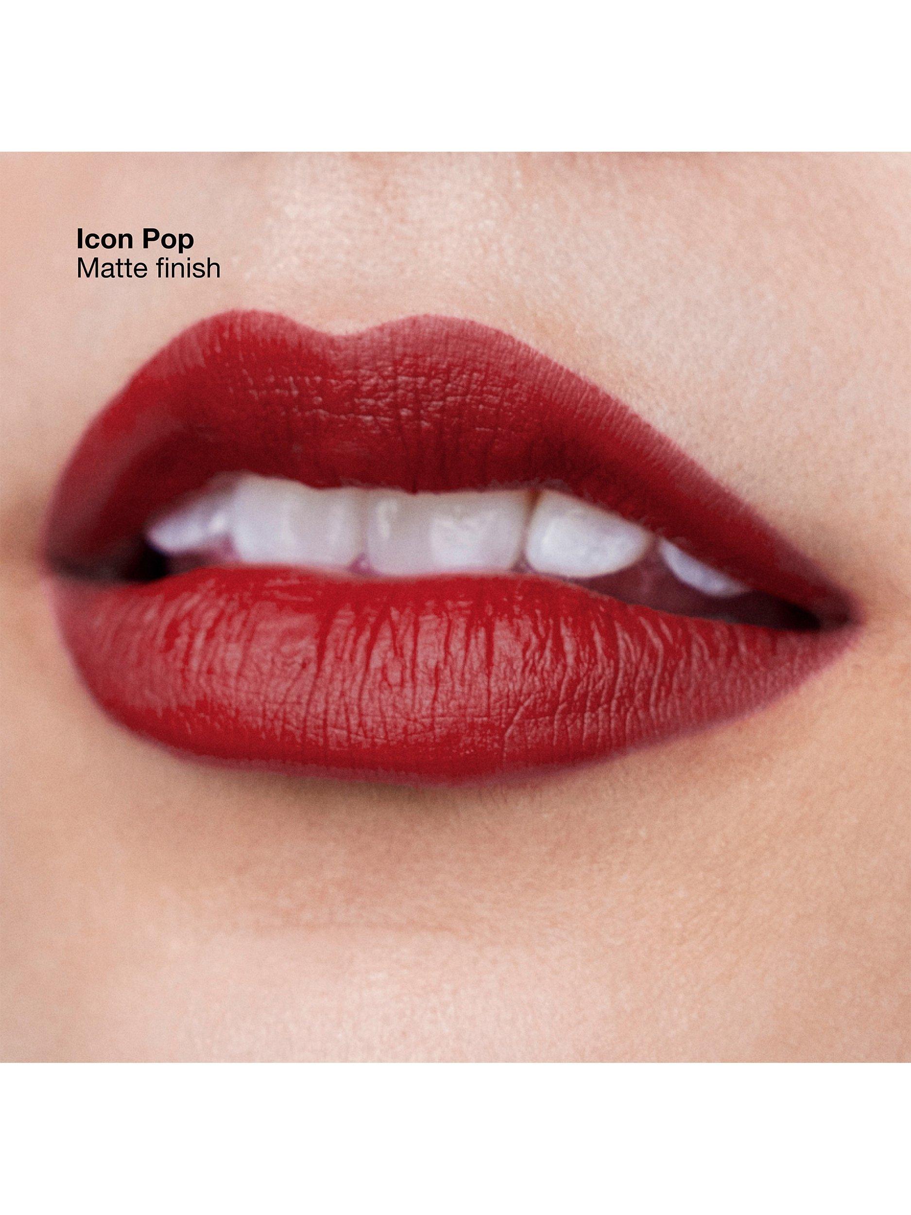 Product image 3 of 5, which shows Clinique Pop Longwear Lipstick, Matte, Icon Pop