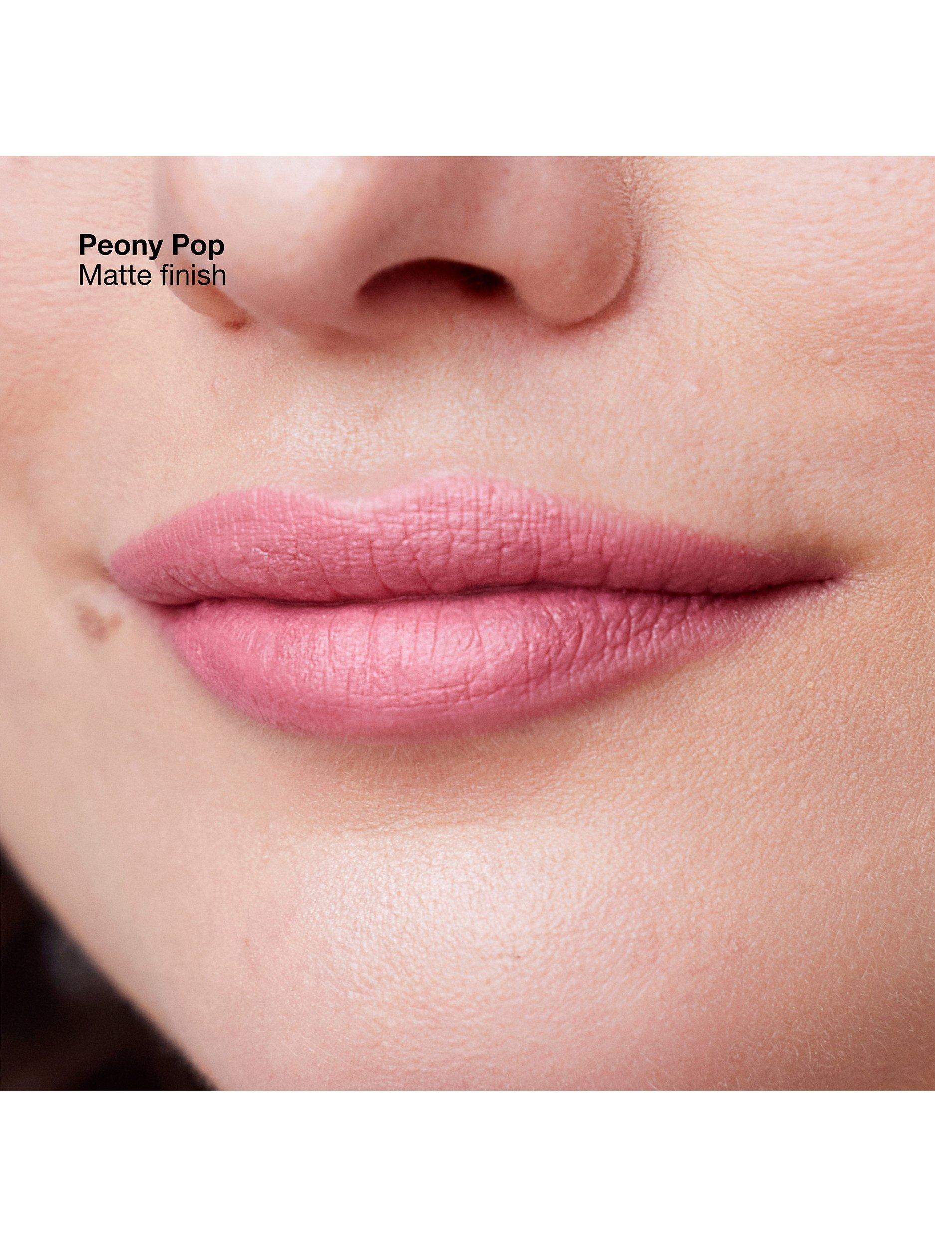 Product image 3 of 5, which shows Clinique Pop Longwear Lipstick, Matte, Peony Pop