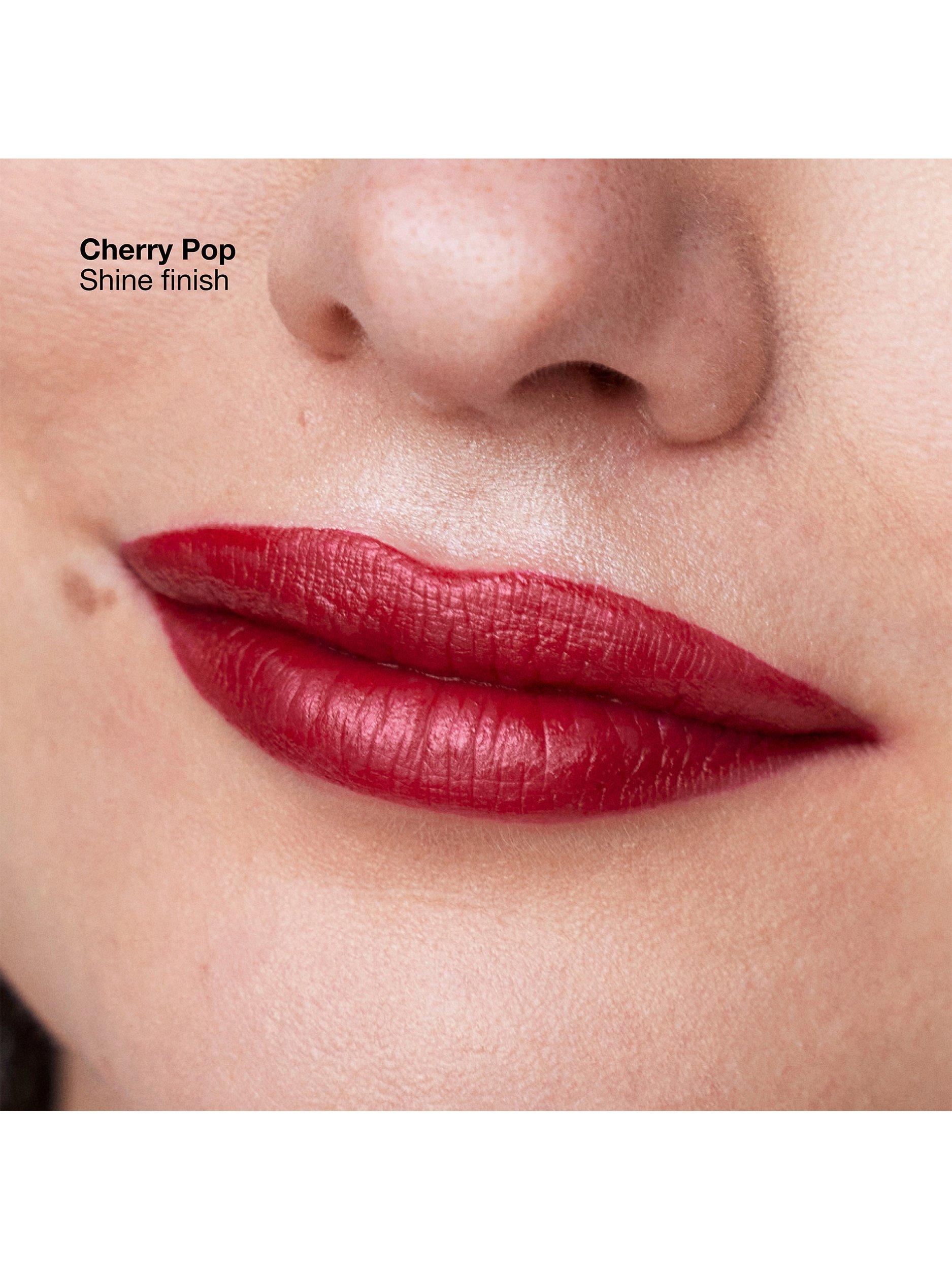 Product image 3 of 5, which shows Clinique Pop Longwear Lipstick, Shine, Cherry Pop