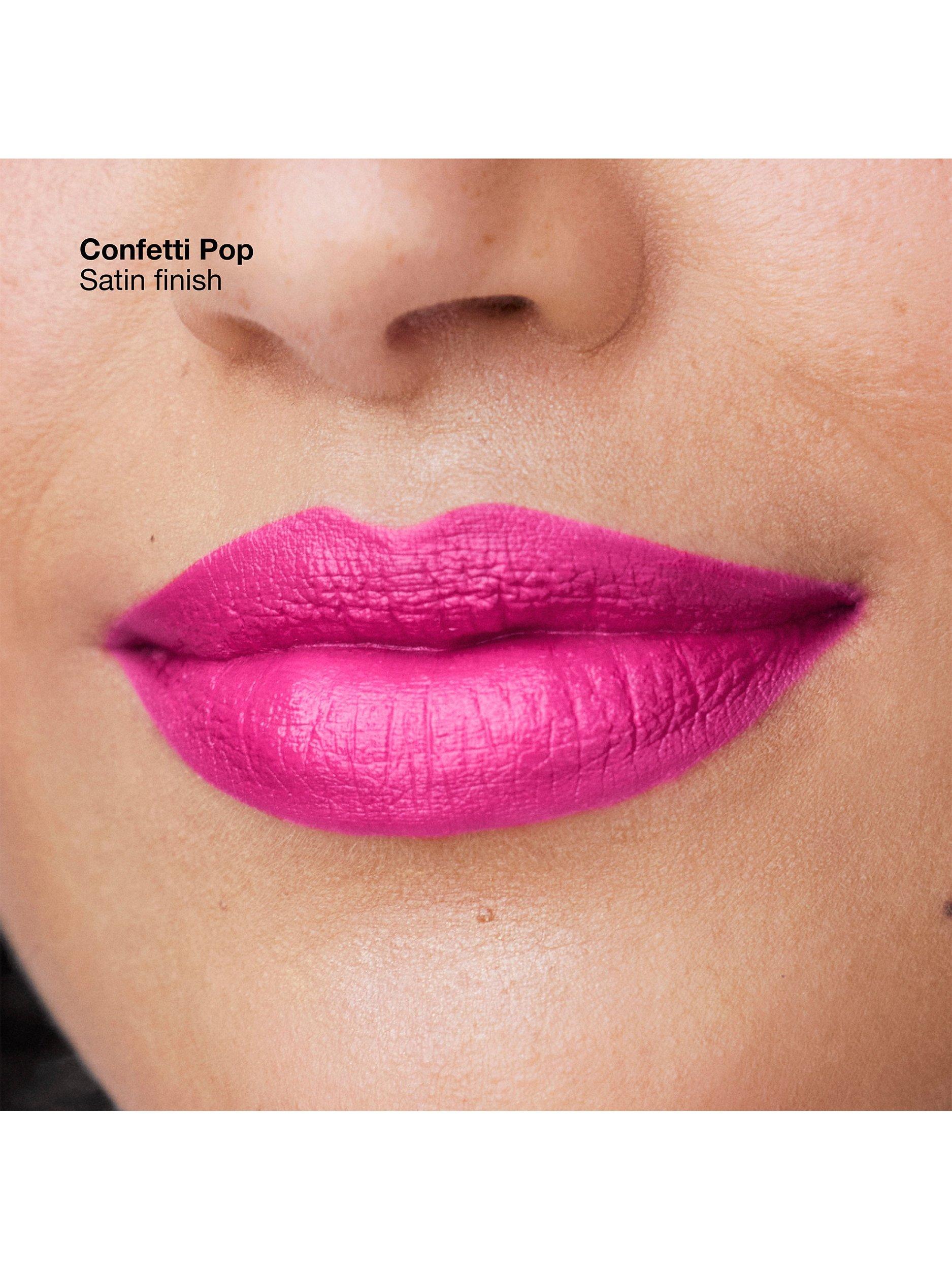 Product image 3 of 5, which shows Clinique Pop Longwear Lipstick, Satin, Confetti Pop