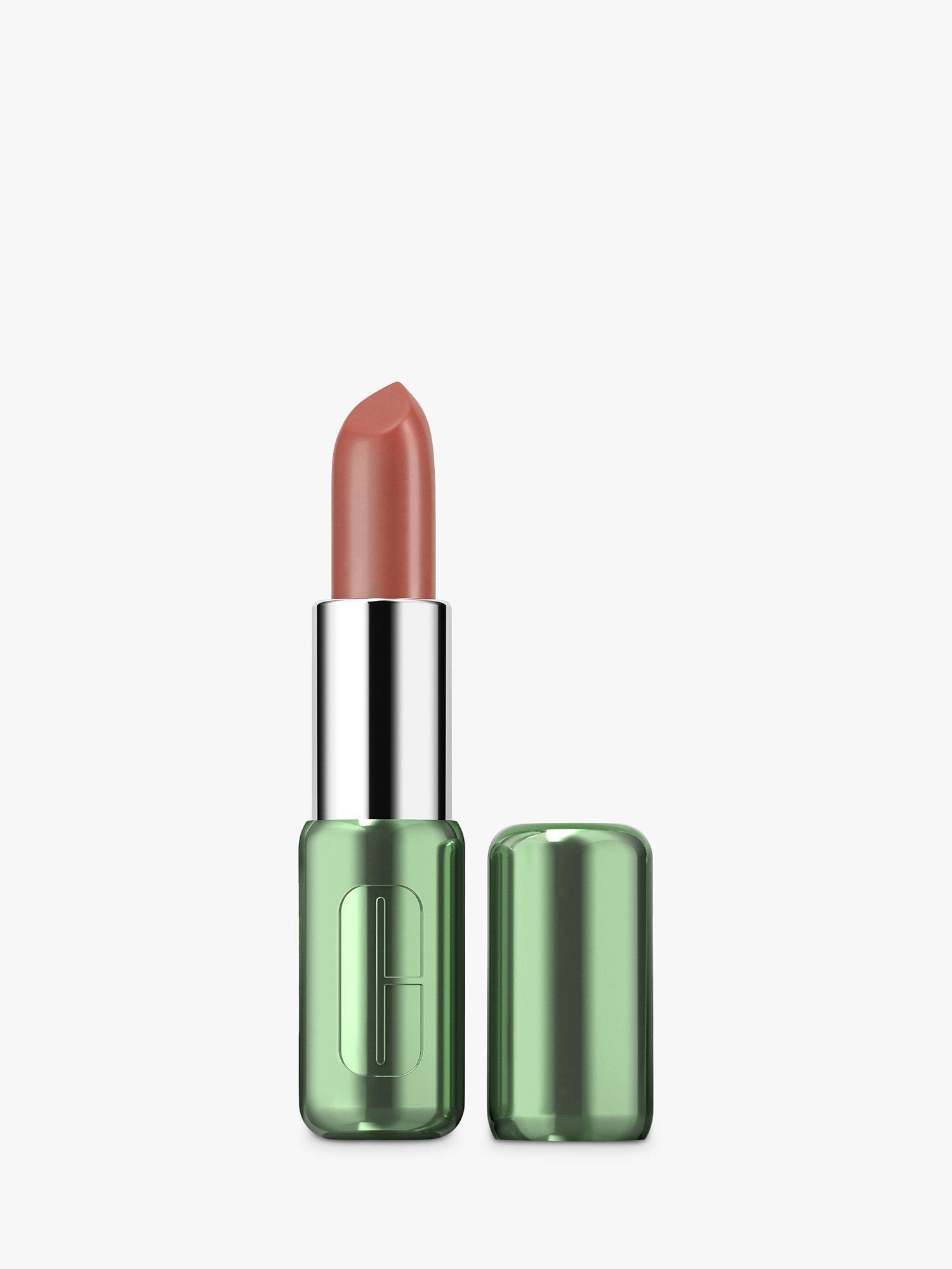 Product image 1 of 5, which shows Clinique Pop Longwear Lipstick, Satin, Cappuccino Pop
