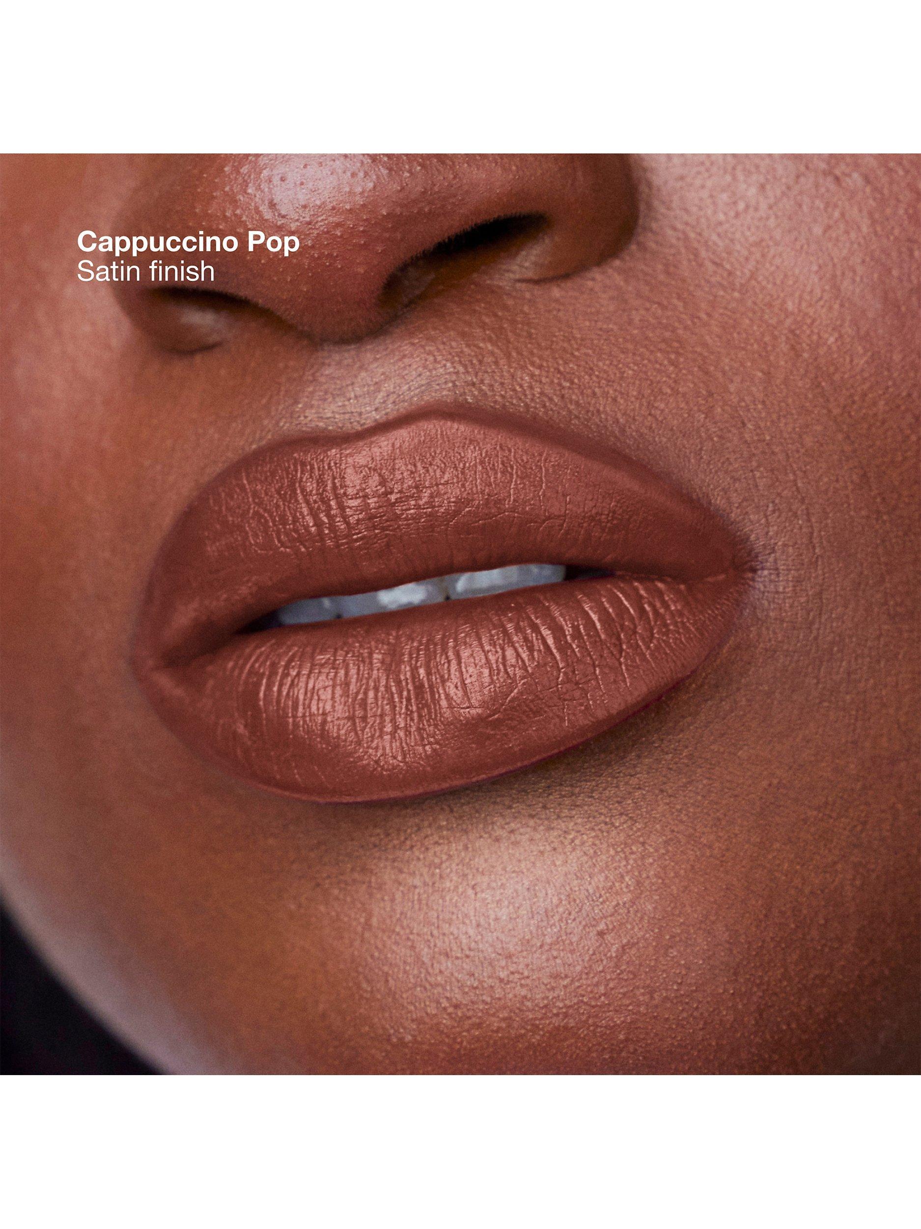 Product image 3 of 5, which shows Clinique Pop Longwear Lipstick, Satin, Cappuccino Pop