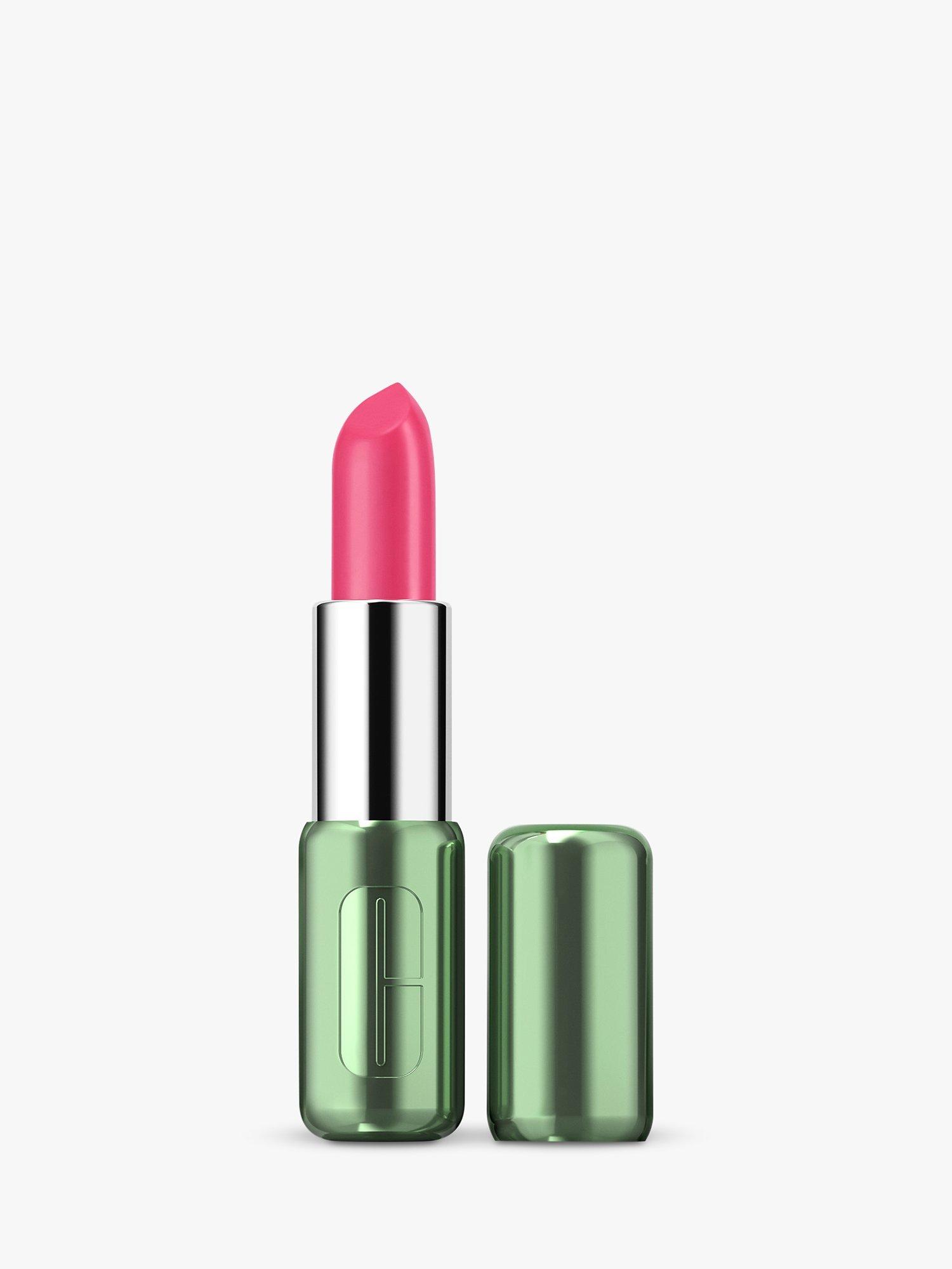 Product image 1 of 5, which shows Clinique Pop Longwear Lipstick, Satin, Disco Pop