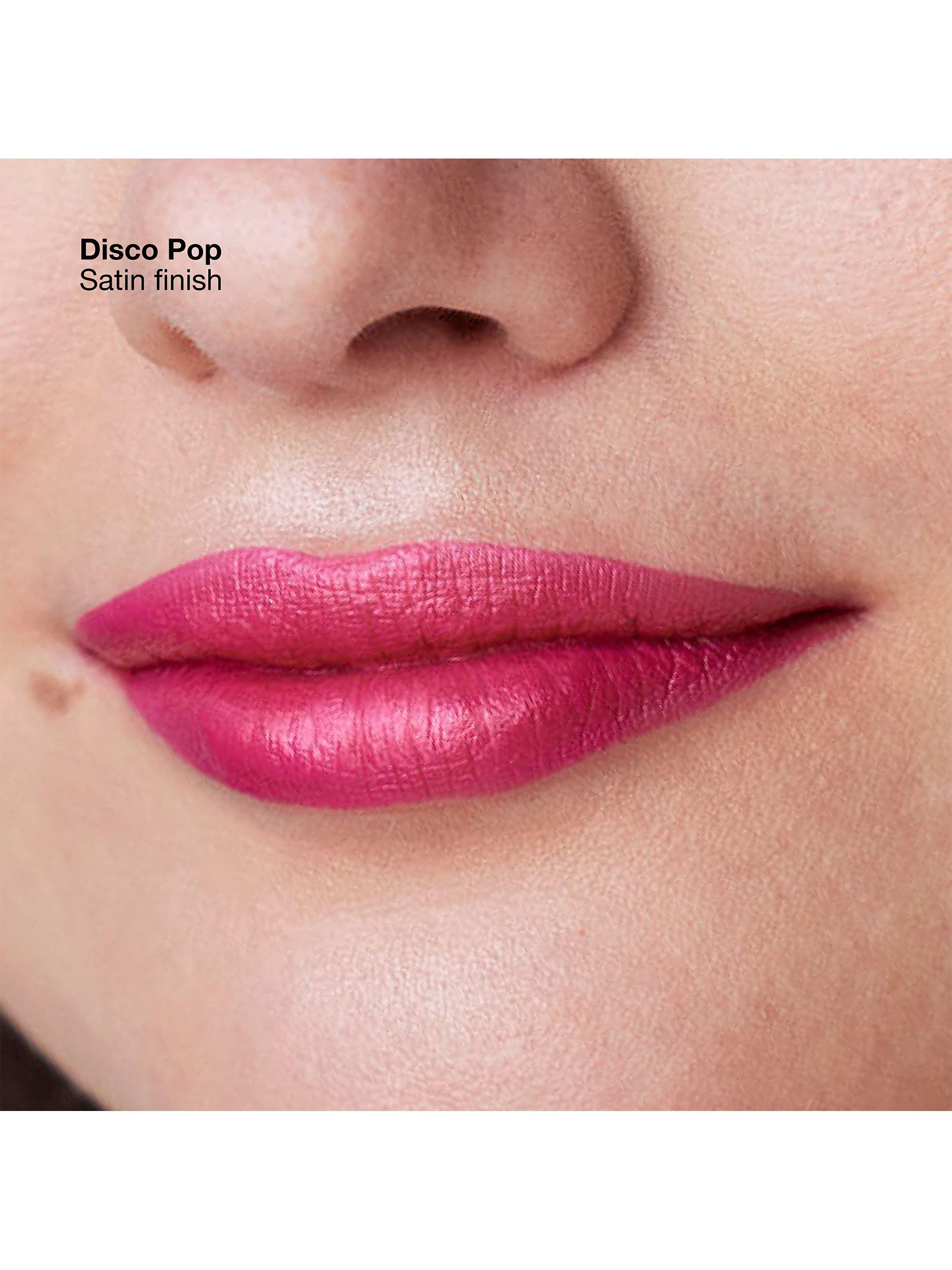 Product image 3 of 5, which shows Clinique Pop Longwear Lipstick, Satin, Disco Pop