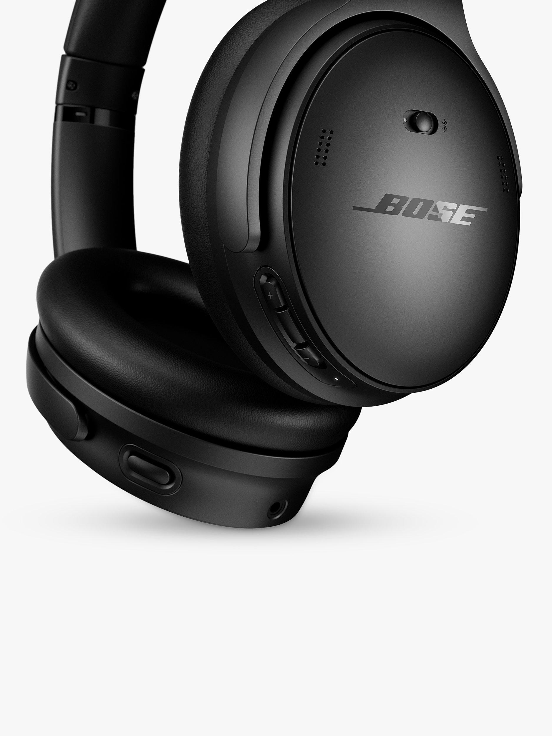 Bose QuietComfort SC Noise Cancelling Over Ear Wireless Bluetooth Headphones with Mic Remote Black