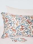 John Lewis Clover Mulberry Silk Pillowcase and Mask Set, Multi