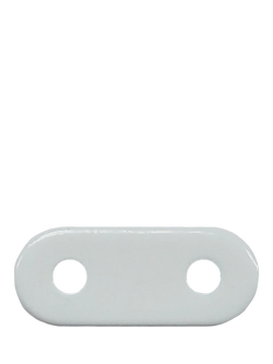 Coated Penny Curtain Weights, Pack of 4, White, White