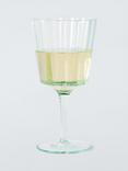 John Lewis Recycled Bubble Wine Glass, 175ml, Clear
