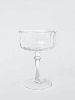 John Lewis Optic Cocktail Coupe Glass, 195ml, Clear, Clear