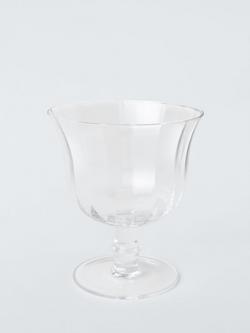John Lewis Optic Wine Glass, 190ml, Clear, Clear