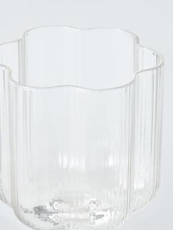 John Lewis Flower Wine Glass, 225ml, Clear - view 2, 
