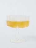 John Lewis Flower Coupe Cocktail Glass, 260ml, Clear