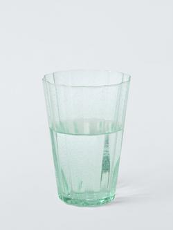 John Lewis Recycled Bubble Glass Highball, 380ml, Clear, 