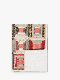 John Lewis Meribel Quilted Patchwork Print Bedspread, Multi, 