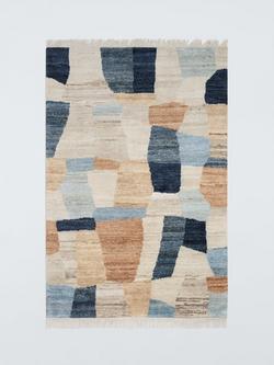 John Lewis Hand Knotted Cubic Wool Rug, Multi, Multi
