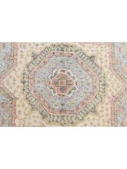 Gooch Luxury Hand Knotted Kashan Style Rug - view 2, Natural/Multi