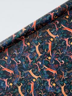 John Lewis Dawn & Dusk Deer and Fox Wrapping Paper, L4m