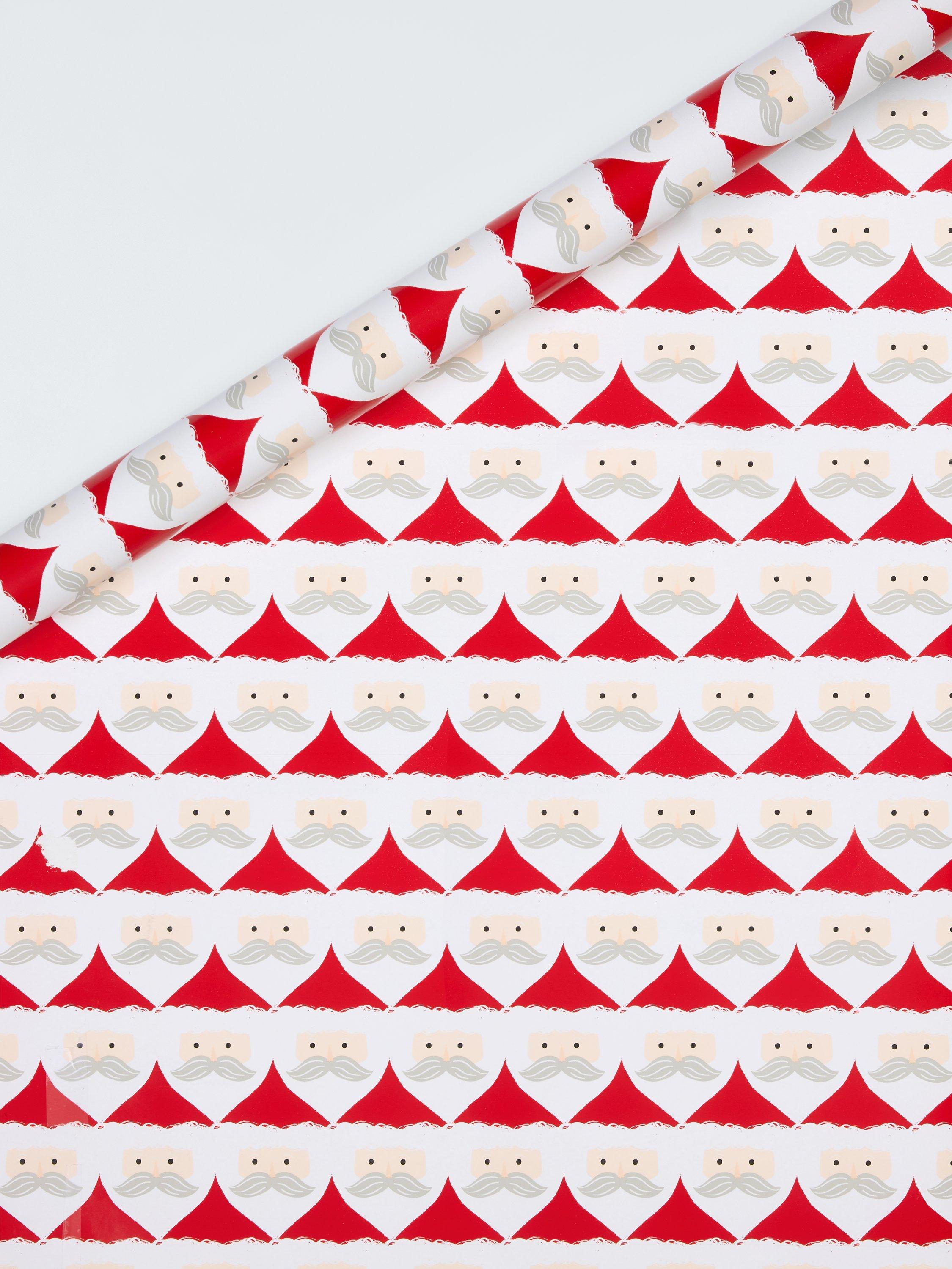 John Lewis Santa Selfie Extra Wide Wrapping Paper, L8m