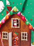 John Lewis Sugar & Spice Gingerbread House Gift Bag, Medium