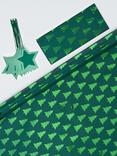 John Lewis Star Gift Tag, Pack of 10, Green