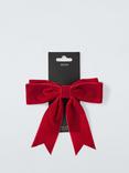 John Lewis Sugar & Spice Velvet Gift Bow, Red