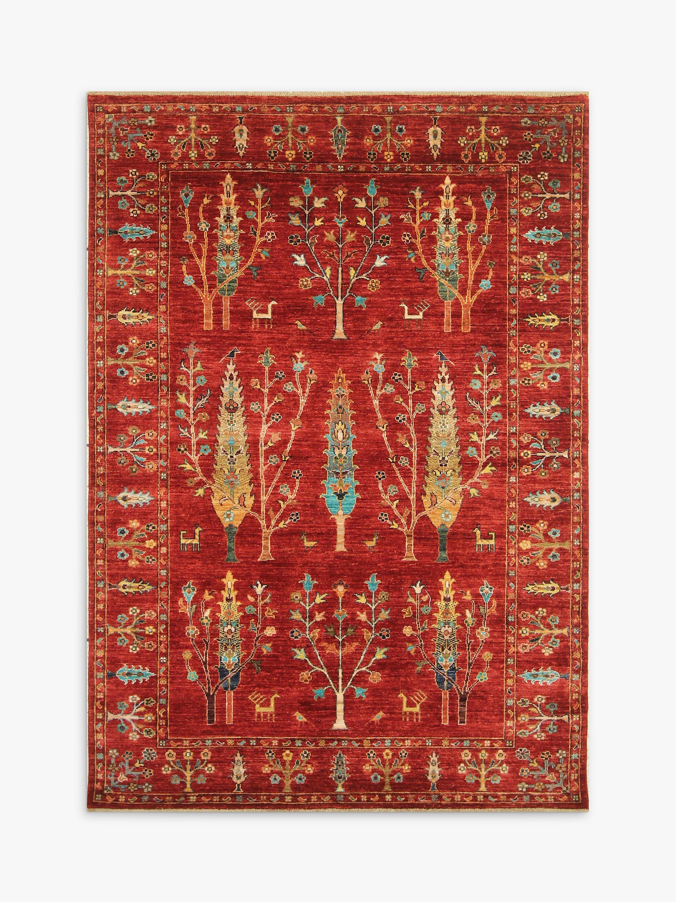 Gooch Oriental Loribaft Rug, L223 x W155 cm, Red