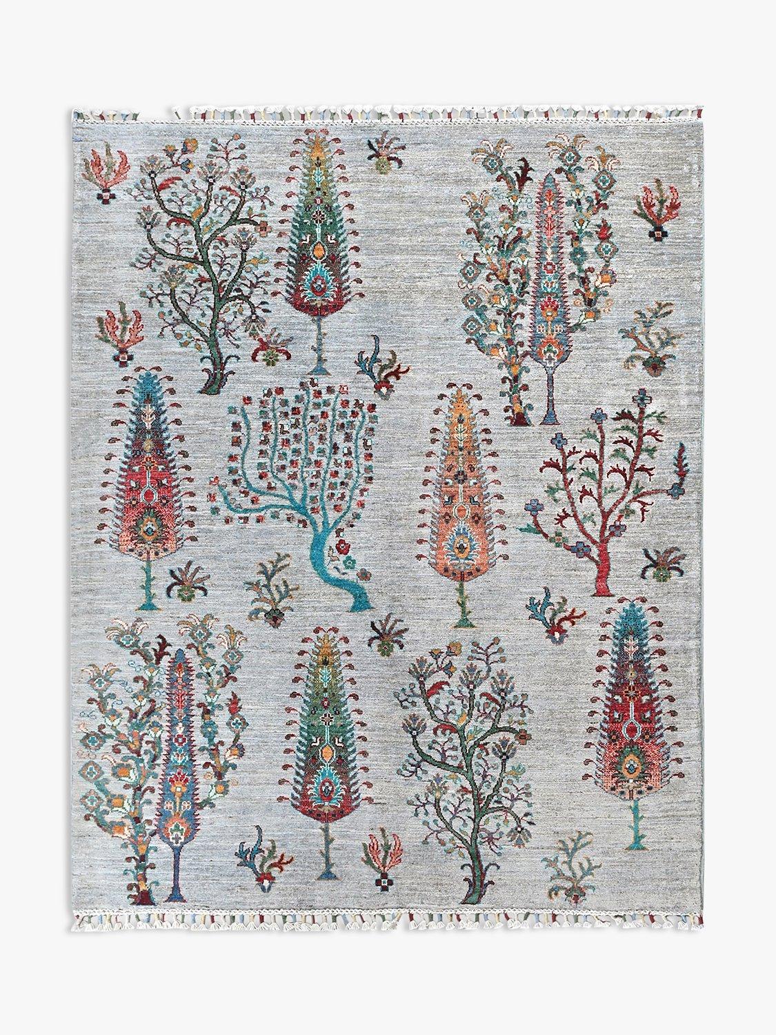 Gooch Oriental Pictorial Rug, L199 x W155 cm, Grey