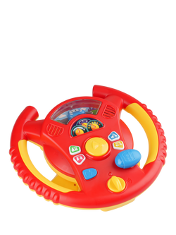 John Lewis Steering Wheel Toy, Multi