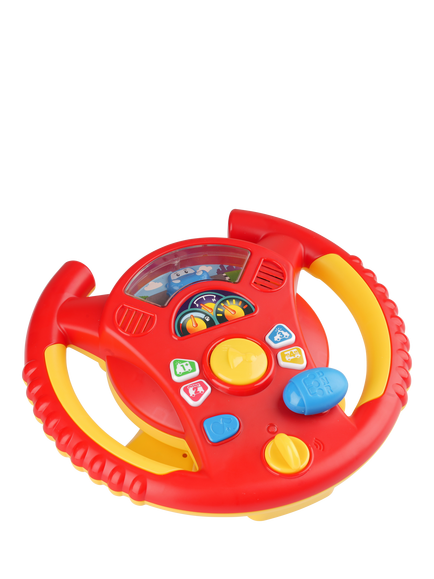 John Lewis Steering Wheel Toy, Multi