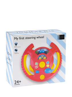 John Lewis Steering Wheel Toy - view 2, Multi