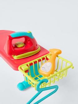 John Lewis Tabletop Ironing Board Toy - view 2, Multi