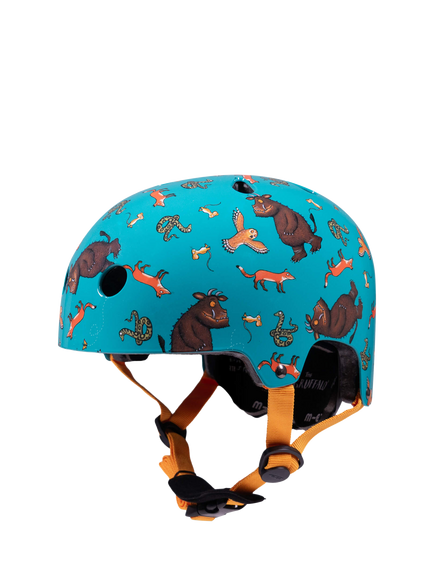 Micro Scooters Kids' Gruffalo Bike/Scooter Safety Helmet, Small, Aqua