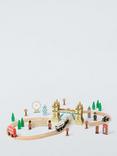 John Lewis London Wooden Train Set