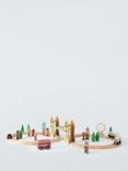 John Lewis London Wooden Train Set