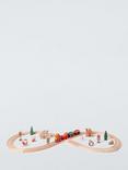 John Lewis Christmas Wooden Train Set