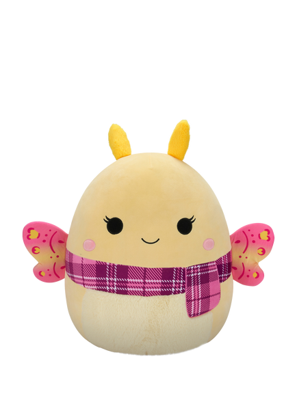 Squishmallows Miry the Yellow Moth 20" Plush Soft Toy, Multi