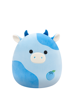 Squishmallows Rutanya the Blueberry Cow 12" Plush Soft Toy, Multi