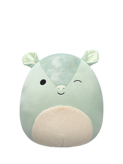 Squishmallows Arilla the Winking Green Armadillo 16" Plush Soft Toy, Multi