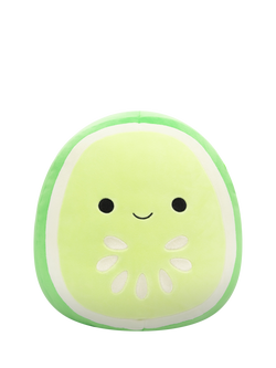 Squishmallows Carmichael the Green Cucumber Slice 12" Plush Soft Toy, Multi