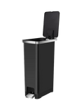EKO Hana Recycler Pedal Bin, 30L, Black